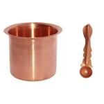 Panchapatra With Pali In Copper