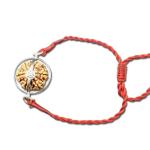 15 Mukhi Nepal Rudraksha In Pure Silver Case Bracelet