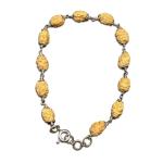 2 Mukhi Indonesian Silver Adjustable Bracelet