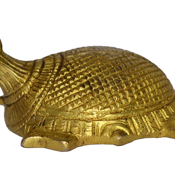 Tortoise In Brass